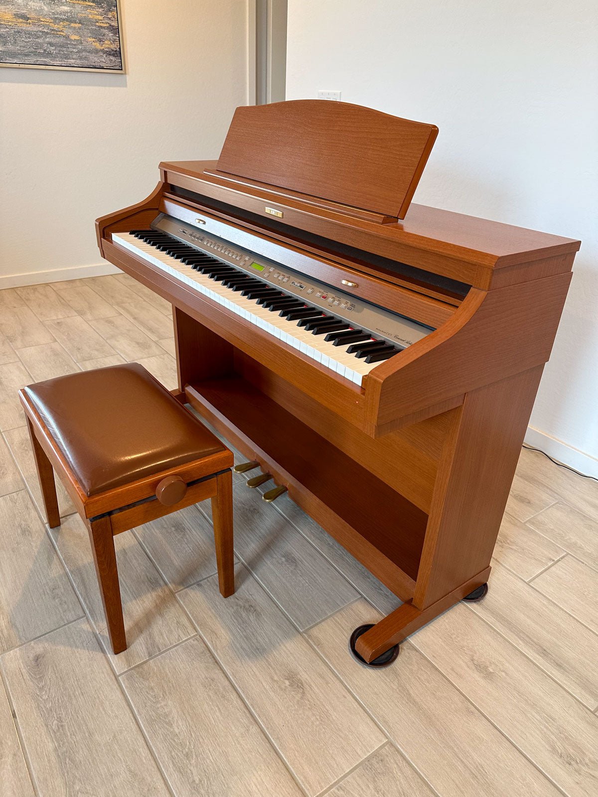 Grand piano home rental
Short-term rental for musicians
Music-friendly vacation home
Vacation home with grand piano
Kawai Digital Piano is also available