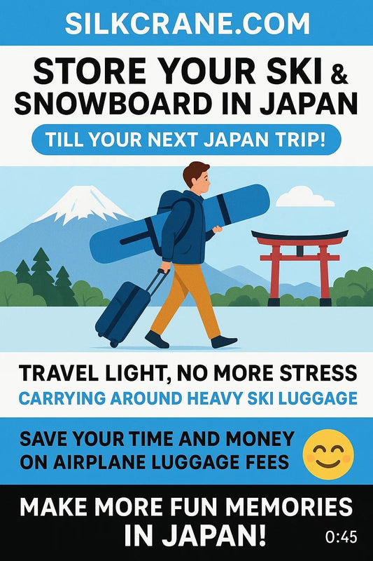 Monthly Snowboard Ski Storage Japan Long-Term Niseko Sapporo Hakuba Furano - MONTHLY PLANS