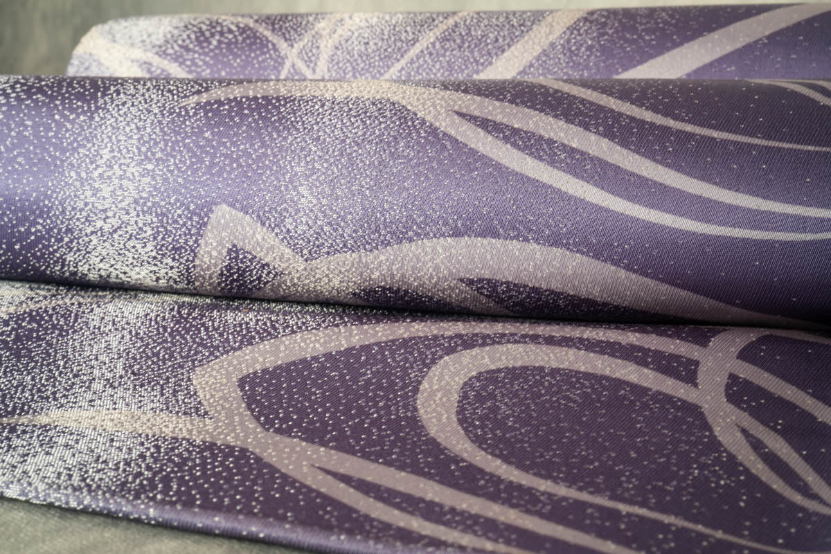 Purple Wall Art Home Decor for Rich Japanese Kimono Obi