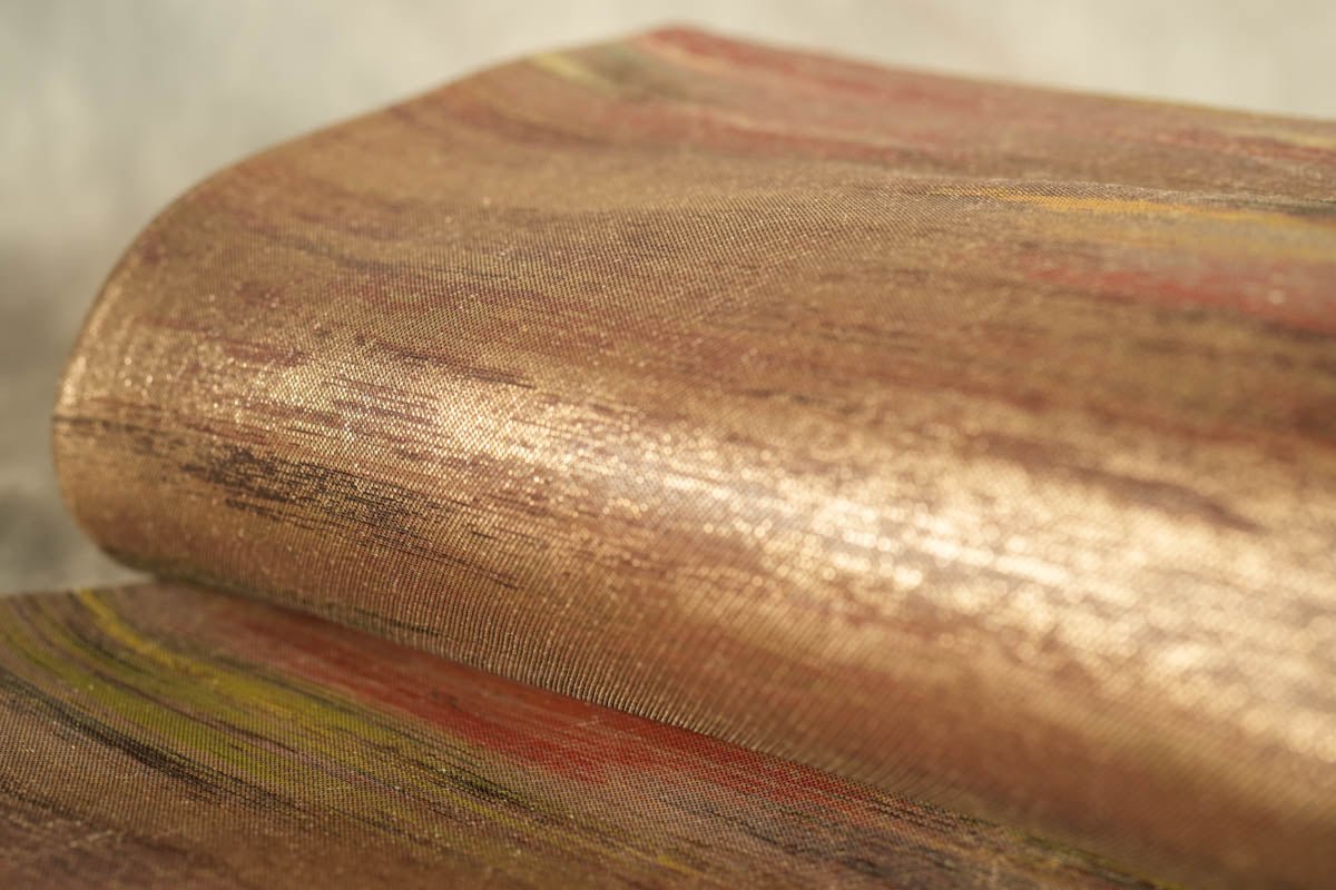 Silky Hazel - Wall Art, Large Wall Hanging Art, Home Decor, Japanese Kimono Obi Tapestry