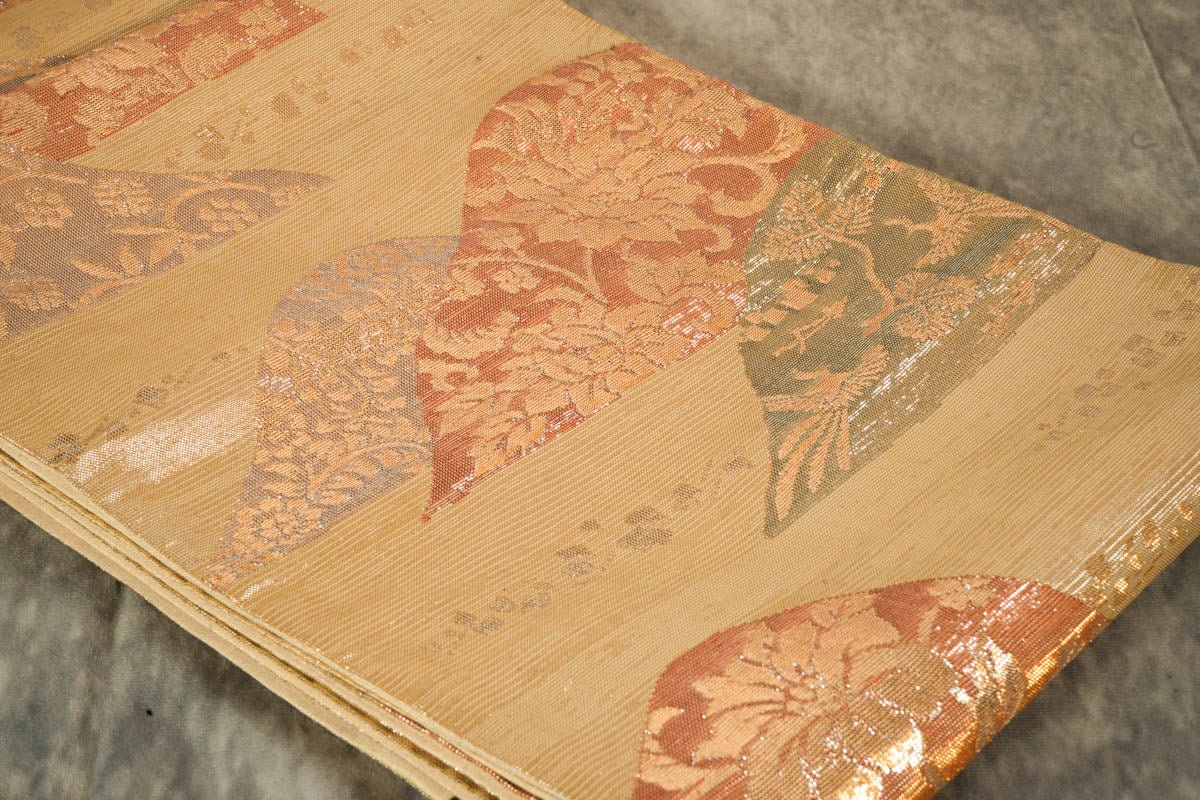 Gently Used Japanese Kimono Obi, Large Wall Art, Buy Vintage Japanese Kimono Obi Art for Sale, Luxury home decoration at SilkCrane.com