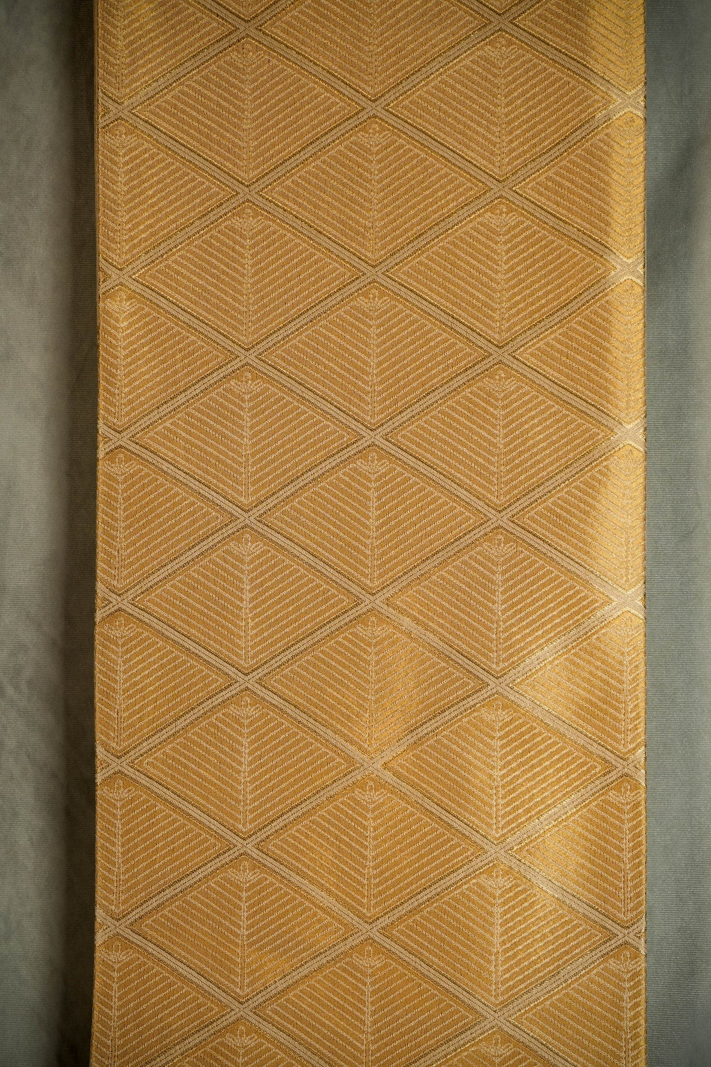 Wall Art, Large Wall Hanging Art, Home Decor, Japanese Kimono Obi Tapestry Gold Tapestry Japanese Kimono Obi