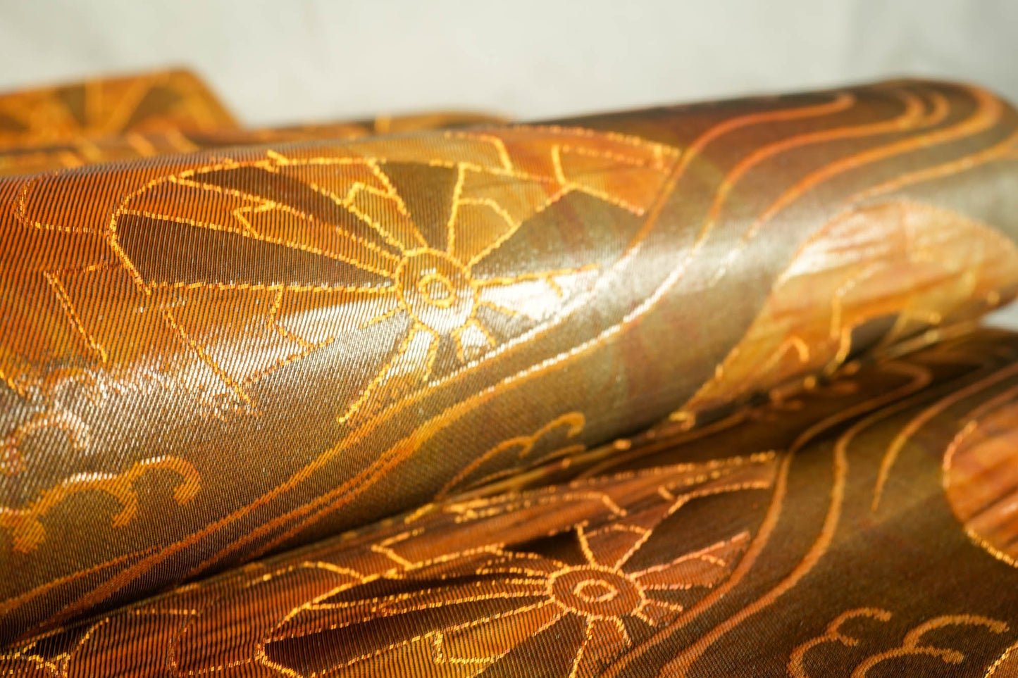 Affordable Luxury Art, Canvas Wall Art, Home Decoration, Interior Design, Vintage Japanese Kimono Obi Tapestry. Buy now at SilkCrane.com