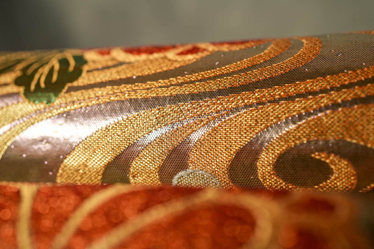 Japanese souvenirs reimagined: Transform Kimono Obis into stunning wall art.