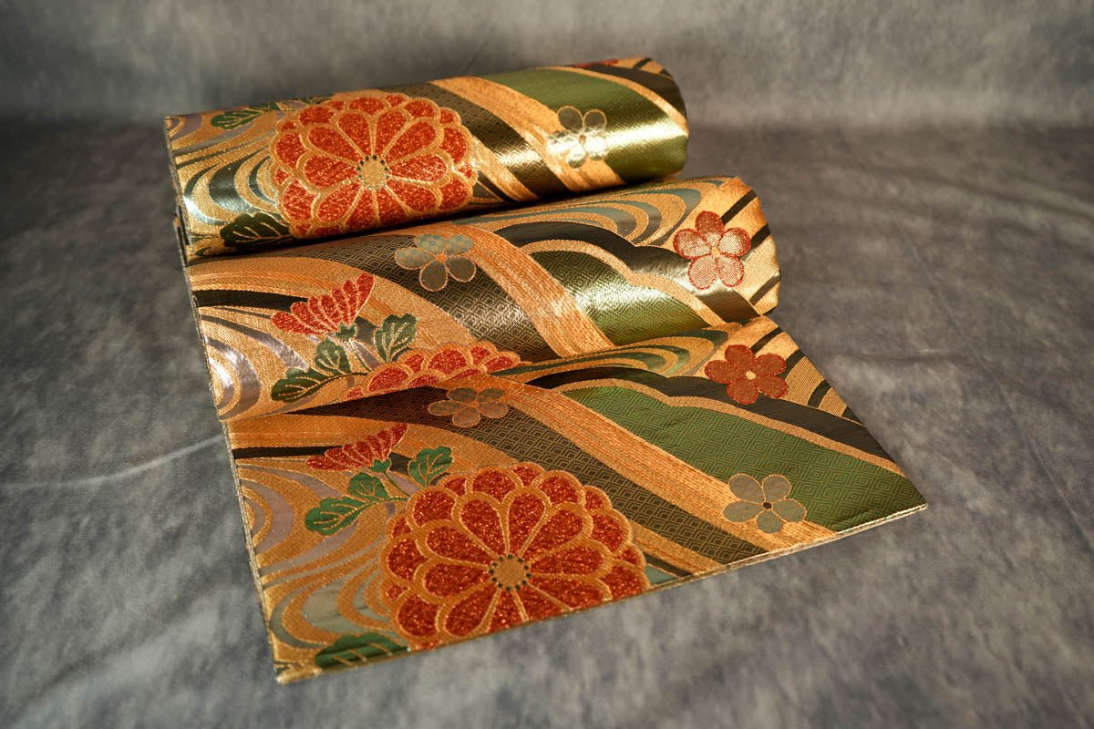 Shop Japanese souvenirs: Shop vintage Kimono Obis for unique home decor and wall art.