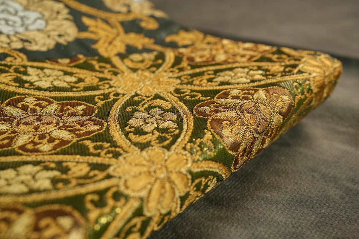 Affordable and Gently used Japanese Kimono Obi, Large Wall Art, Buy Vintage Japanese Kimono Obi Art for Sale, Luxury home decoration at SilkCrane.com