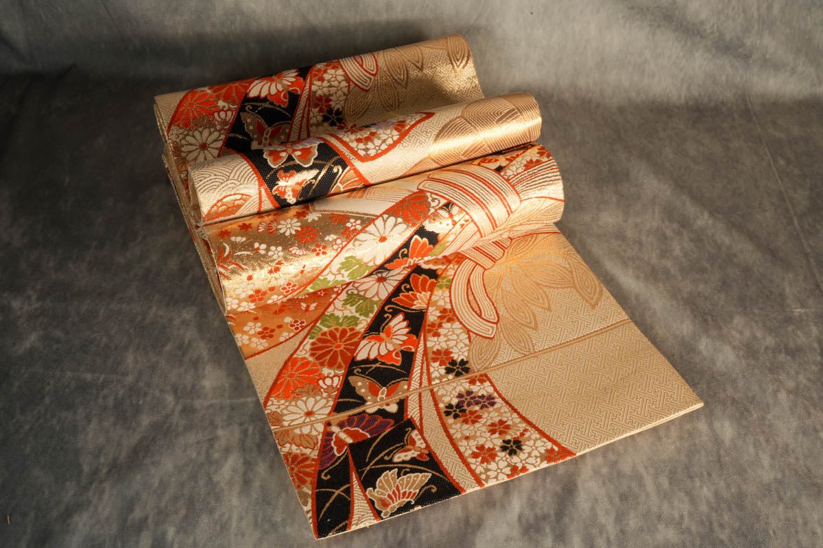 Large Wall Art, Buy Vintage Japanese Kimono Obi Art for Sale, Luxury home decoration, Unique Wall Art
