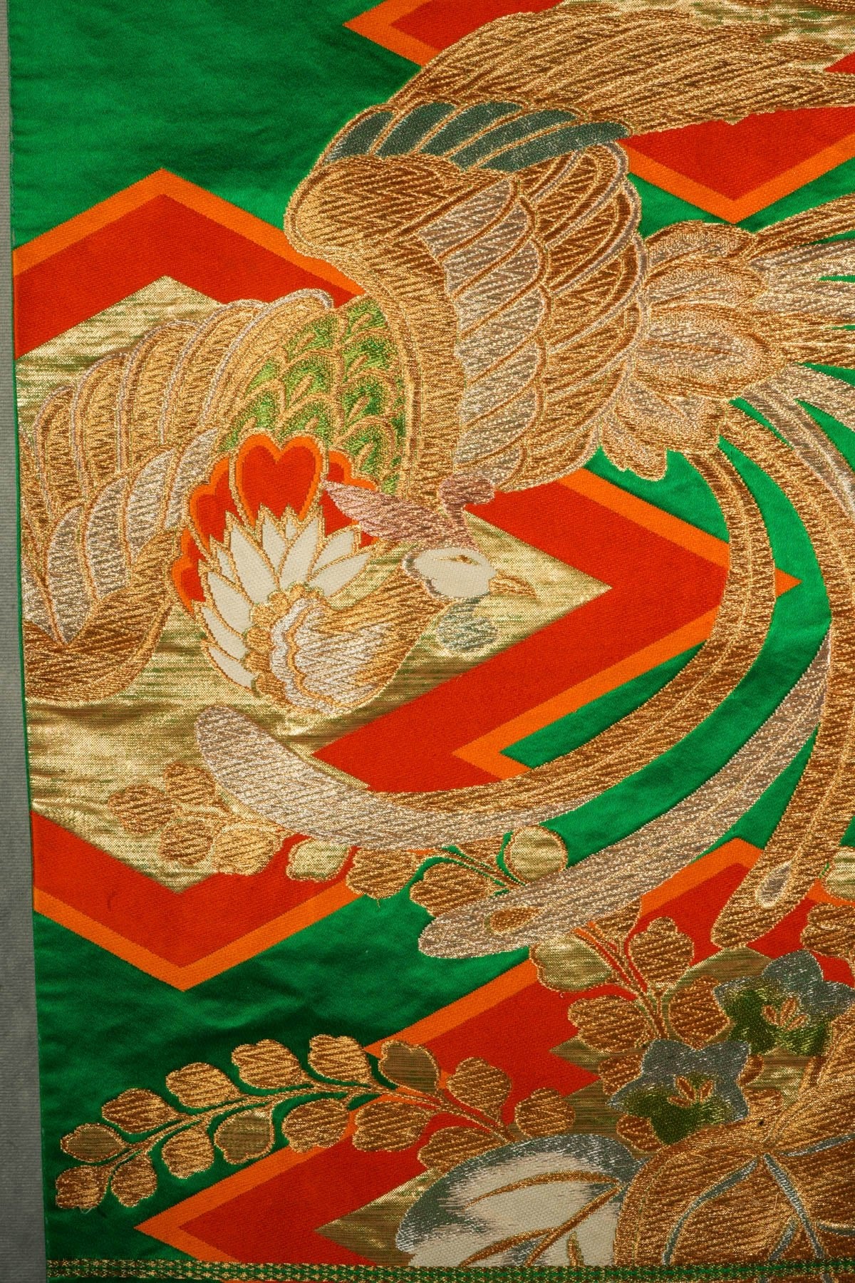 Wall Art, Buy Vintage Japanese Kimono Obi Art for Sale, Luxury home decoration at Affordable Price at SilkCrane.com. Free shipping in the USA. High end Home Decoration