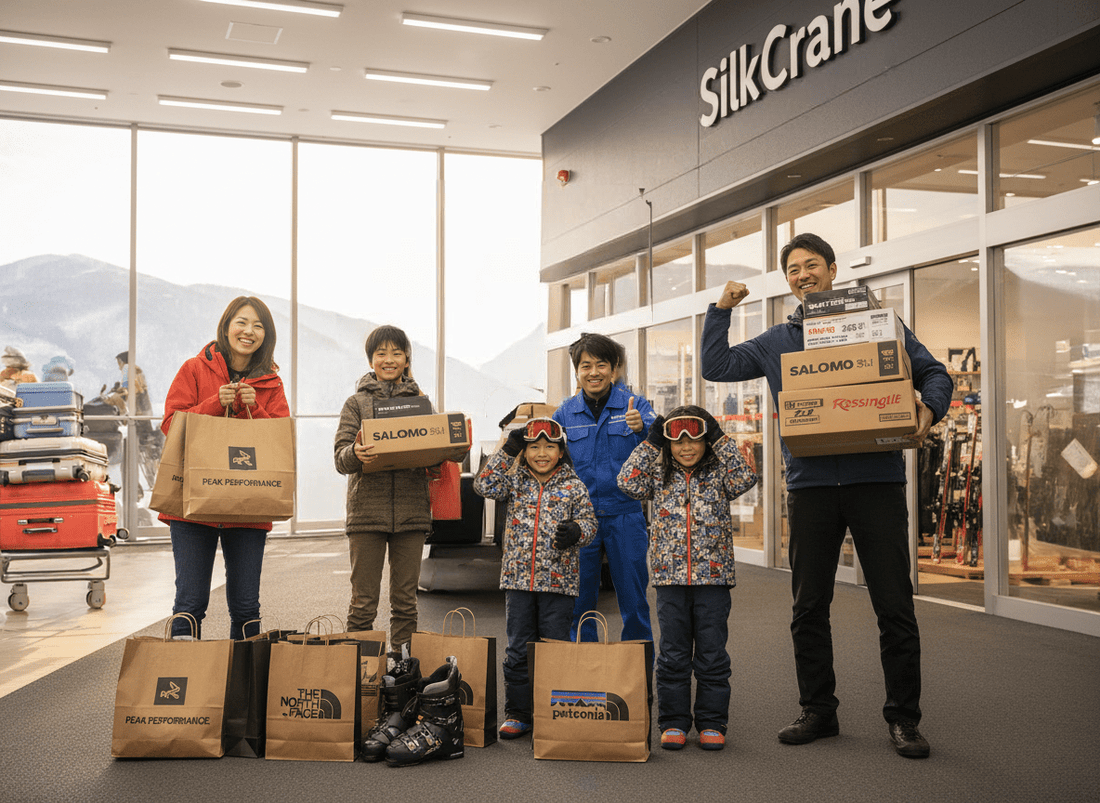 I wish I knew this before buying Ski Equipment in Japan! Travel Hack for Suitcase & Luggage Storage 🎉