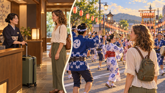 Kitami Bonchi Festival: send your suitcase from the hotel and enjoy the city’s summer celebrations.