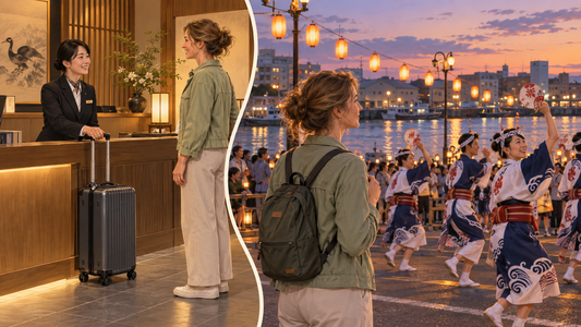 Kushiro Port Festival: send your suitcase from the hotel and enjoy the waterfront celebrations.