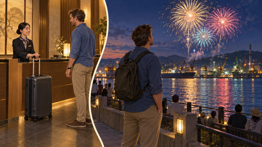 Muroran Port Festival: send your suitcase from the hotel and enjoy an evening beside the harbor.