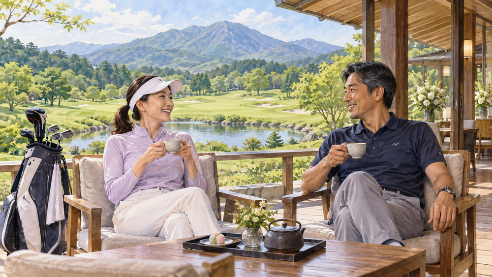 Keep golf clubs in Japan between visits from Asia and enjoy another round with less baggage.