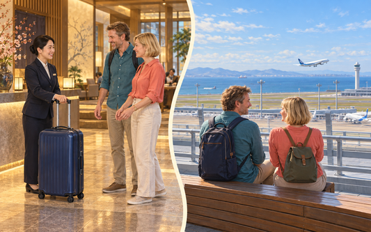 Centrair luggage storage: send your Japan suitcase from the hotel and enjoy the Sky Deck with small bags.