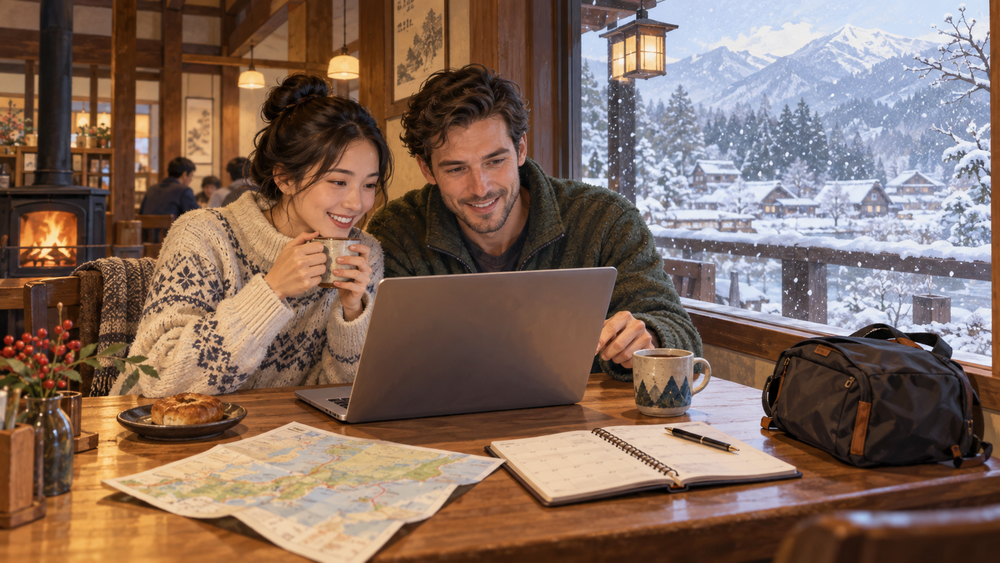 Plan stored-luggage delivery ahead and enjoy your Japan trip with a smaller bag.