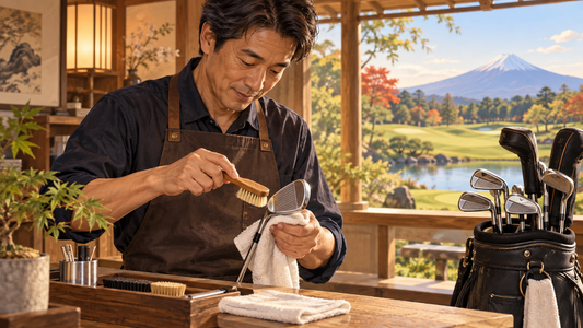 Arrange golf-club cleaning during storage in Japan for your next visit to the course.