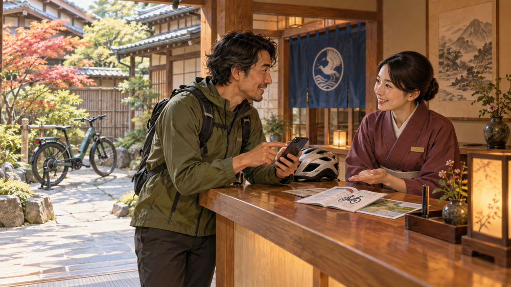 Plan bicycle storage and battery arrangements before your next Japan cycling trip.