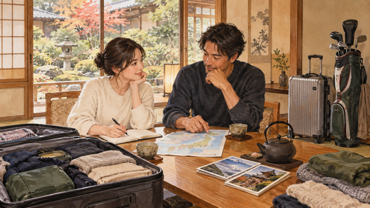 Choose storage for your luggage and golf gear around the Japan trip you want to enjoy.