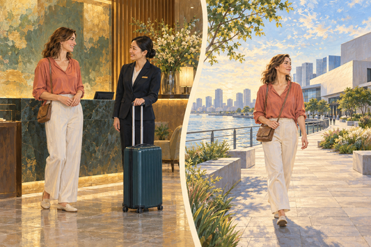 Toyosu luggage storage: send your suitcase from the hotel and enjoy a lighter art day near teamLab Planets.