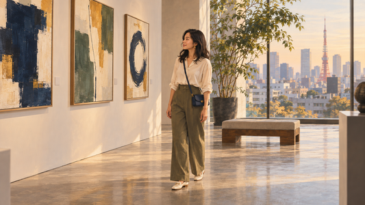 Leave extra luggage in storage and spend a short Tokyo return exploring a gallery.