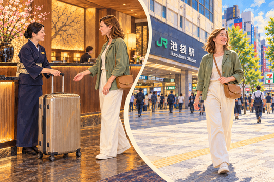 Ikebukuro Station luggage storage: send your suitcase from the hotel and take your next train with a small bag.