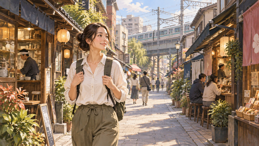 Kita-Senju luggage storage: send the extra suitcase and explore neighborhood shops with a small daypack.