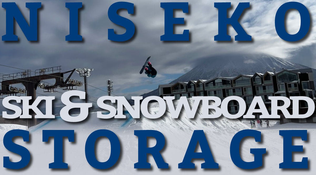 top snowboard & ski storage in niseko