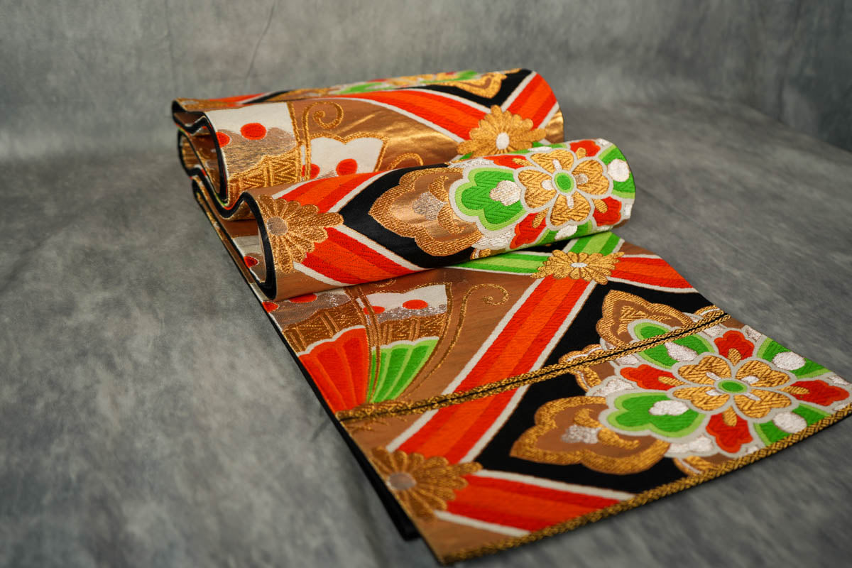 Wall Art, Buy Vintage Japanese Kimono Obi Art for Sale, Luxury home decoration at Affordable Price at SilkCrane.com. Free shipping in the USA.