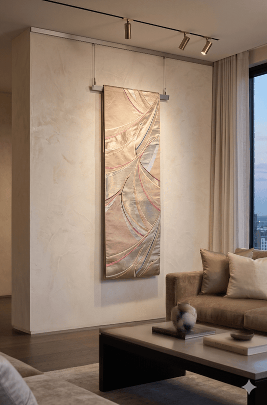 Japan Wall Art Kimono Obi for Home Decor