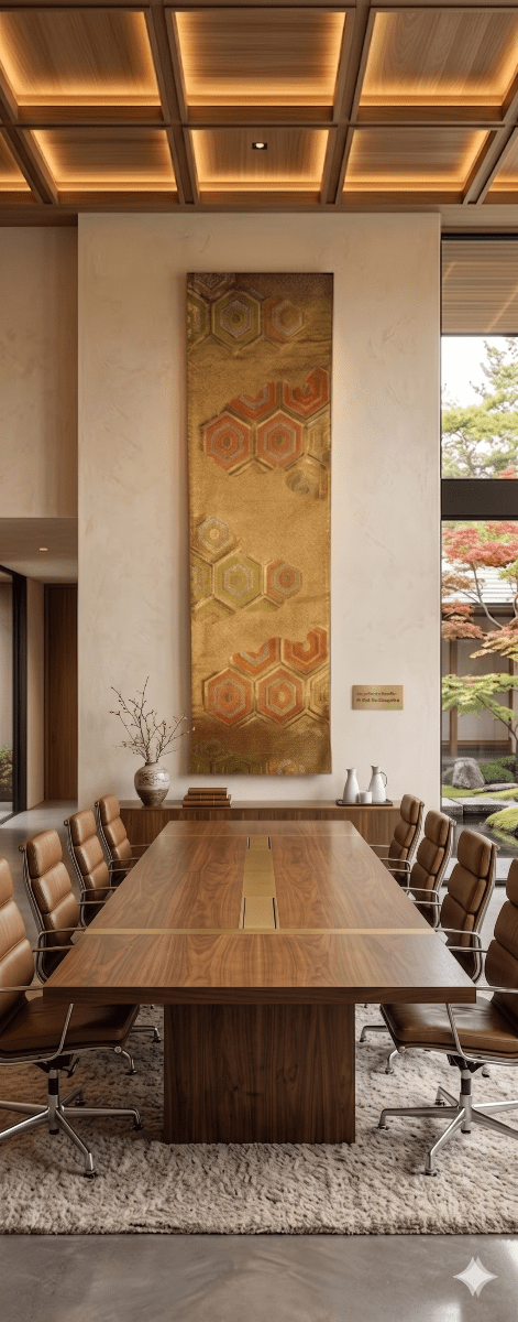 Japanese Wall Art Vintage Obi Home Decor gift