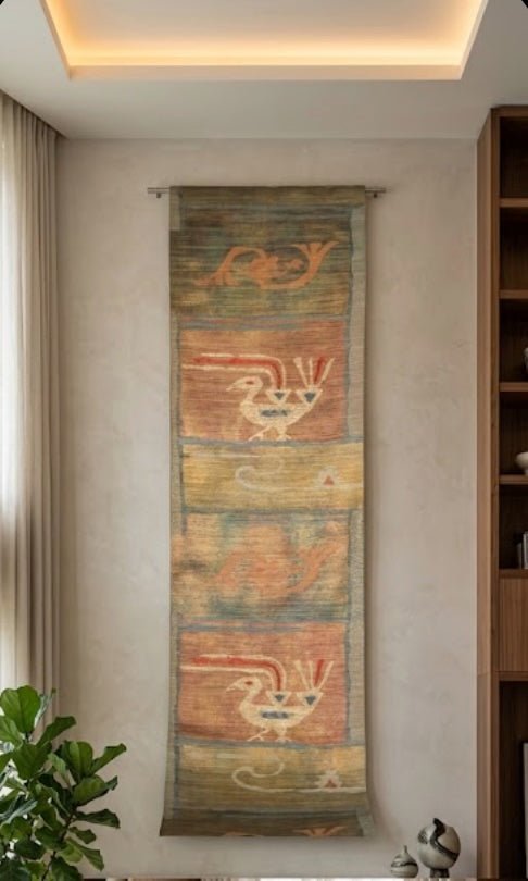 Vintage Japanese Kimono Obi Wall Art Home Decor decoration 
